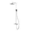 Душевой гарнитур IDDIS с тропическим душем с термостатом, хром глянцевый, SpaHome, SPHSBTKi06