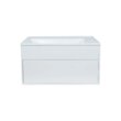 Тумба под умывальник Uperwood подвесная Lotus Premium 80х50х42 см, белая, 39340205460