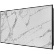  STOUT отопительная панель WHITE STONE SCT 120*60 белый гранит / черный корпус, SCT-00WB-012060 