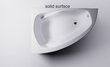 Ванна Astra Form Тиора 155х105 угловая асимметричная Solid Surface левосторонняя 1010084