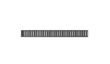  ALCA PLAST Решетка для водоотводящего желоба, чёрная матовая 550 (мм), PURE-550 BLACK 